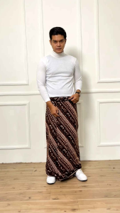SARUNG BATIK MOTIF PARANG KECIL PRINTING PEKALONGAN SARUNG SANTRI DEWASA MUSLIM PRIA TERBARU LARIS