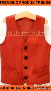 rompi jas blazer lucu bahan premium Drill