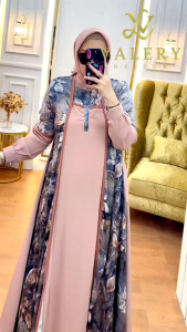 Pakaian Wanita Elegan: Dress Farasya Vallery