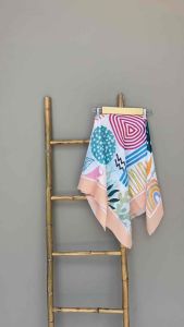 Voal Printing Anak Motif Abstrak / Hijab Anak Motif Lucu