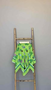 Voal Printing Anak Motif Kaktus / Hijab Anak Motif Lucu