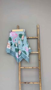 Voal Printing Anak Motif Flaminggo / Hijab Anak Motif Lucu