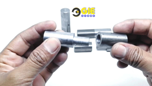 Engsel Bubut 3/4 inch panjang 7 cm 9 cm ornamen aksesoris pagar tralis besi