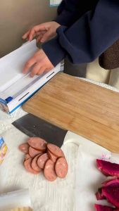Disposable Cutting Board Mat / Food Grade Material Vegetable Meat Portable Chopping Board