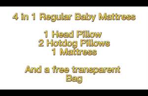 5 in 1 higaan ng baby newborn mattress cribset for newborn
