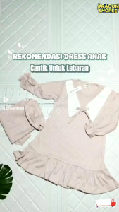 Bebe Boheme Haneefa Hijab / Dress Anak Perempuan