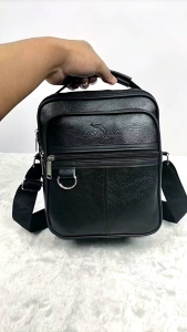 กระเป๋าหนังสะพายข้างผู้ชาย ทรงวินเทจ จิงโจ้