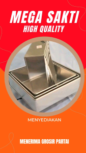 [1 PCS] LOYANG KOTAK MINI TINGGI 5 & 7 CM / LOYANG PERSEGI KECIL / LOYANG TART MINI / LOYANG TINGGI 5 & 7 CM UKURAN 10 CM & 12 CM & 14 CM & 16 CM