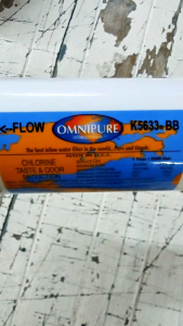 เครื่องมือทำงาน Omnipure K33 100% NSF, เส้นผ่าศูนย์กลาง 2.5 นิ้ว, แท้ 12 วัตถุ