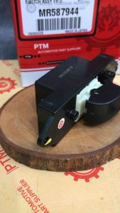 Switch Power Window/Tombol Naik Turun Kaca Mitsubishi Triton 2.5cc-2.8cc HDX-GLX-Exceed Th 2008-2015 MR587944 Genuine PTM