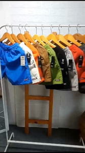 celana pendek dewasa motif polos pria dan wanita