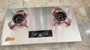 BẾP GAS ÂM LẬT 10 ĐẦU ĐỐT HẸN GIỜ NGẮT GAS TỰ ĐỘNG (Haqtartar)