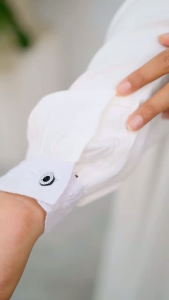 Long Outer Warna Hitam Falova Blazer Panjang 115 cm