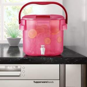 Tupperware Water Dispenser 1x8.7L (Outdoor Cooler) Penakung Air Besar Giant water dispenser water