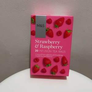 M&S Strawberry & Raspberry Infusion Tea: A Caffeine-Free Delight