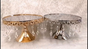 Tray crystal mirror top/Dulang Hantaran Perkahwinan