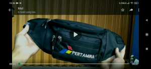 Tas Pinggang SPBU Pertamina