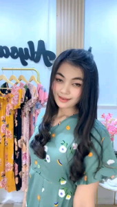 Long Dress Cantik Motif Kekinian / Daster Rayon Premium