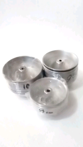 PROMO 12 PCS LOYANG BROWNIES/ BROWNUT TULBAN PULDE MINI DONAT BAHAN ALUMINIUM PRESS TANPA SAMBUNG