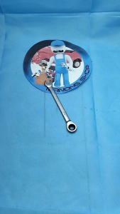 Ratchet Combination Wrench 10Mm-10Mm Chrome Vanadium Stteel High Quality Mechanics Tool
