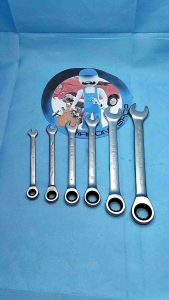 Combination Ratchet Wrench with Variations 8mm Upto 19mm Cr.V High Quality Heavy Duty Tool