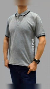kaos polo/T-shirt lengan pendek/kaos polos/kaos krah lengan/seragaman#J7