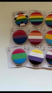 lgbtqia+ button pin | 32mm:1.25inch