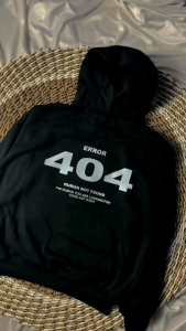 Gadabang Hoodie Boxy Oversize ERROR 404 Fleece 280gsm