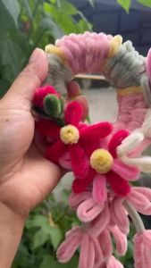 มาลัยทิวลิป ชมพู