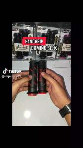 Handgrip Domino Sisik/Handgrip Domino Italy Warna Honda Yamaha Suzuki Kawasaki Universal - Hand Grip Motor