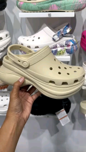 Sandal Crocs Wanita Bae Clog 7 cm Ringan Sekali Paking Box Crocs