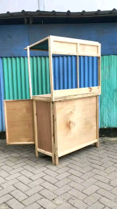 Gerobak Lipat/ Booth Portable/ Lemari Makanan/ Meja Lipat/ Meja Dagang