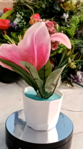 Bunga Lily latex Tanaman Hias Artificial Untuk Hiasan Rumah / Dekorasi Dll