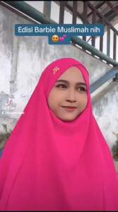 KIRANA FRENCH KHIMAR SILANG SET CADAR BY MANTIKAHIJAB