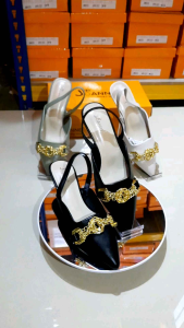 HOK8455 SEPATU SLINGBACK HEELS TINGGI 5CM | SEPATU IMPORT 100%