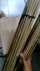 Bilah batang bambu 95 cm diameter (+-)8 mm isi 50 batang