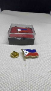 PHILIPPINE FLAG COLLAR PIN PINOY PRIDE by TelamartPH