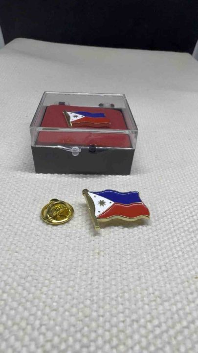 PHILIPPINE FLAG COLLAR PIN PINOY PRIDE by TelamartPH | Lazada PH