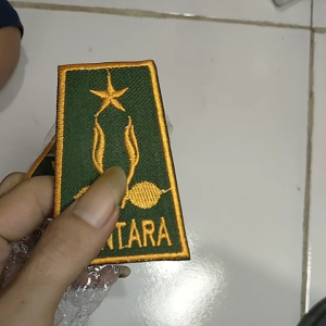 1 PASANG TKU BANTARA LAKSANA BORDIR TANDA KECAKAPAN UMUM BANTARA