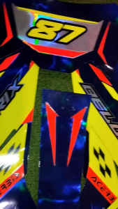 0033 decal sticker full body klx bf full hologram bebas costum