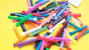 ORIGINAL & PREMIUM Karet Behel Power O Motif Bulat Ring Untuk Bracket Permanen / Lepas Pasang PERPICS / Ligature Ties Behelldental Super Tebal Kuat Awet Aman dan Steril