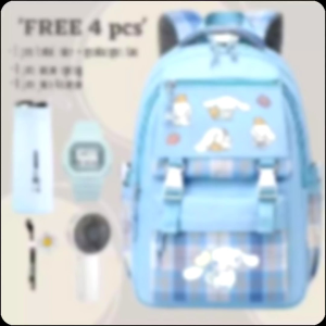 Tas Ransel Sekolah Anak Perempuan " CINNAMOROL " BANYAK BONUS Tas Ransel Sekolah Tas Anak Perempuan Tas Ransel