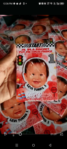 BUBBLE HEAD REF MAGNET SOUVENIR