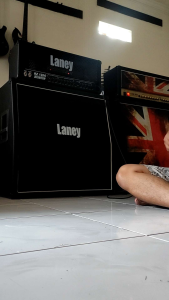 Ampli gitar head cabinet 12inch x 4 untuk studio dan panggung spek mantap suara ngeri bergaransi