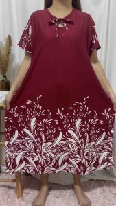 CELY PLUS SIZE (UPTO 3XL) MAXI DUSTER DRESS PAMBAHAY WITH TWO POCKETS