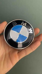 Logo phía trước và phía sau xe BMW cao cấp 74mm và 82mm