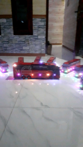 Miniatur bus tolelet basuri PO.Gunung Harta jb5 tronton mainan anak terbaru