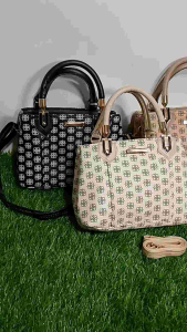 Cempaka12 Tas selempang bahu wanita bunga sabilia dua ruang