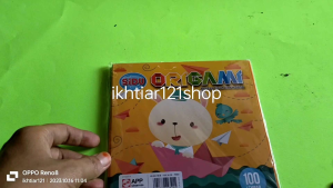 Kertas Origami SIDU besar isi 100 lembar: Kualitas Terbaik untuk Kerajinan