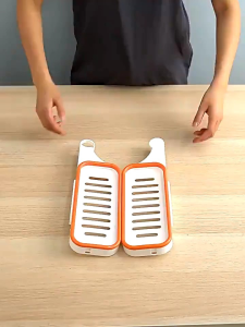 Rak Sabun Sudut Plastik Tempel Dinding Kamar Mandi / Rak Sikat Gigi Flexible